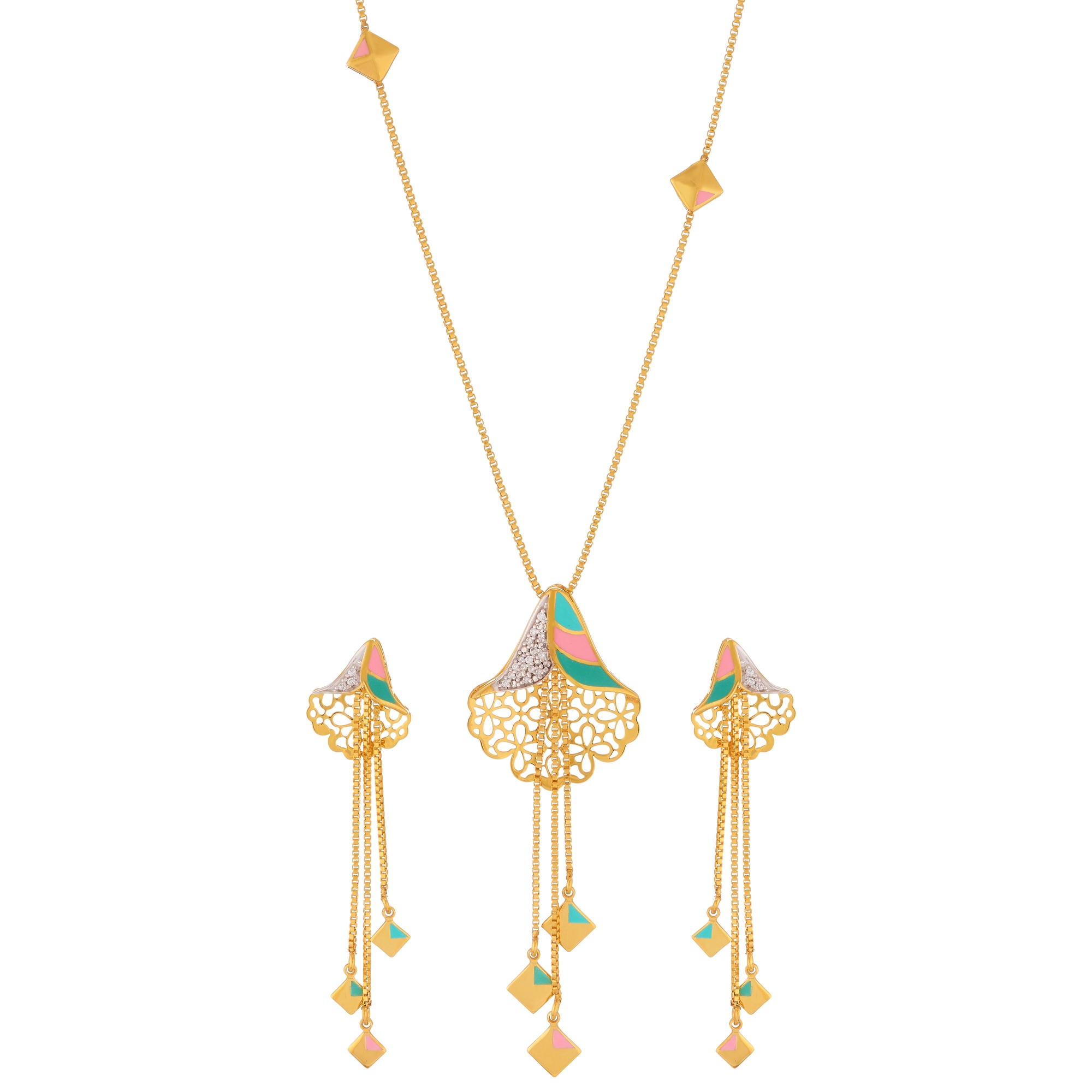K.D. Jewels chain set SCMSC4155_4156