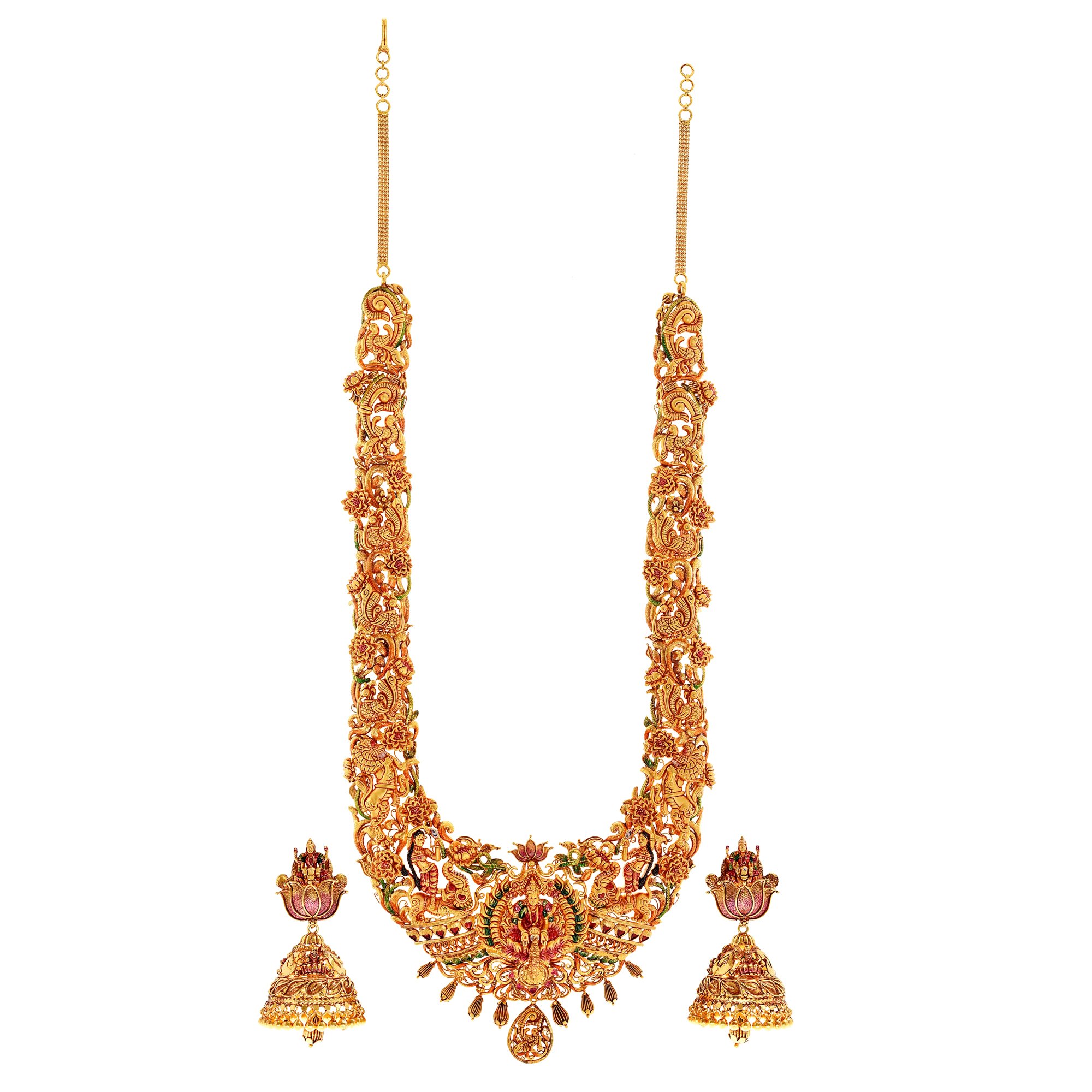 K.D. Jewels temple jewellery TMP3118-01A_01C