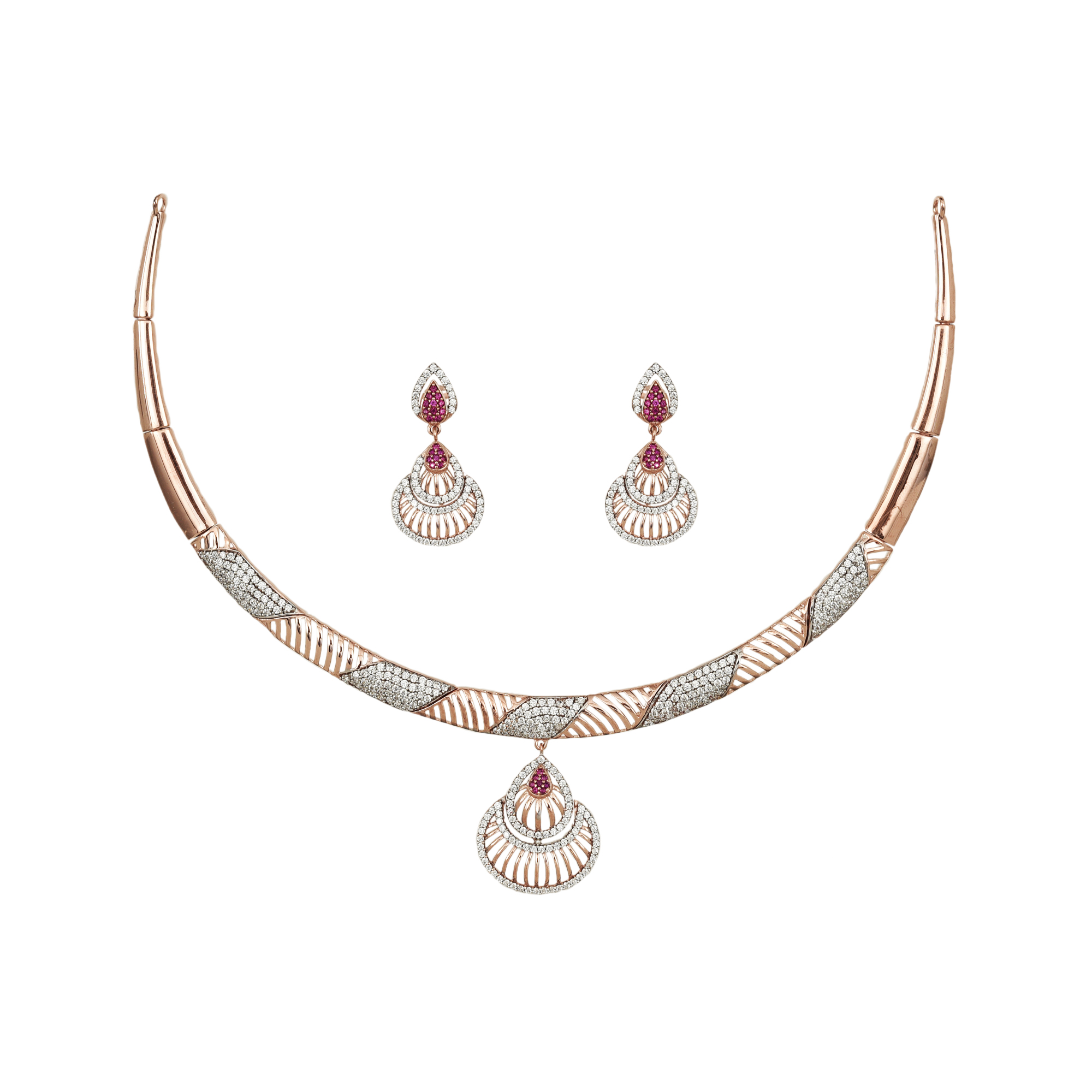 K.D. Jewels necklace set SHS963-03_04