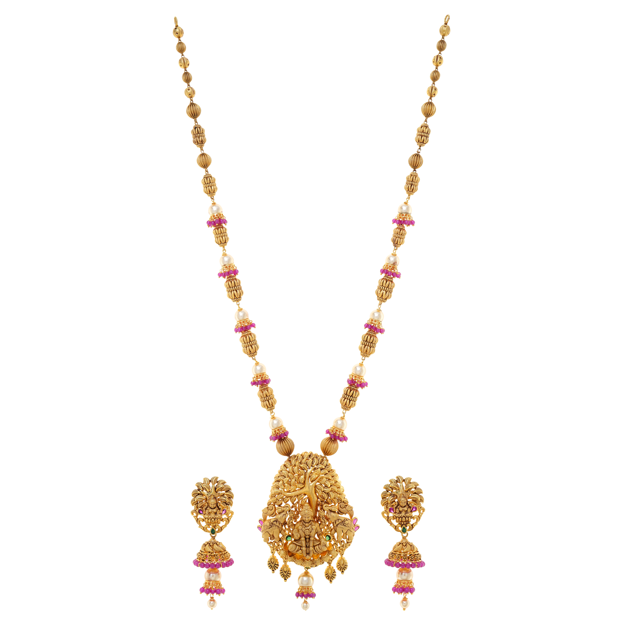 K.D. Jewels temple jewellery TMP3121-01A_01B