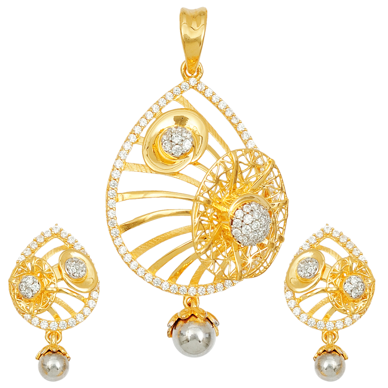 K.D. Jewels pendant set SPS1367-07A_08A