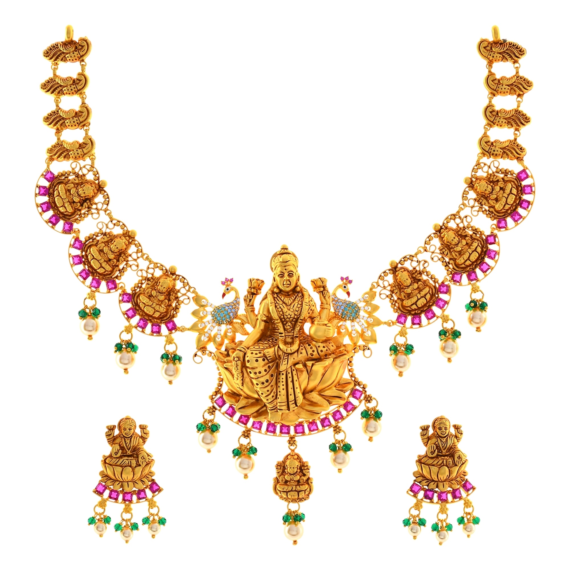 Temple Collection gold jewellery — K.D. Jewels Chandni Chowk